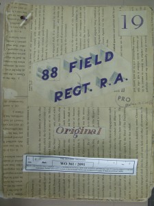 National War Archives, Kew, Roll Cover