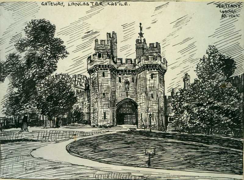 Lancaster - Castle gate
