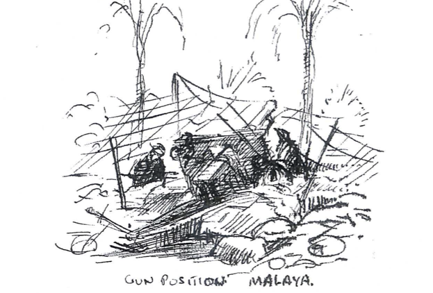 Gun Position Malaya 
